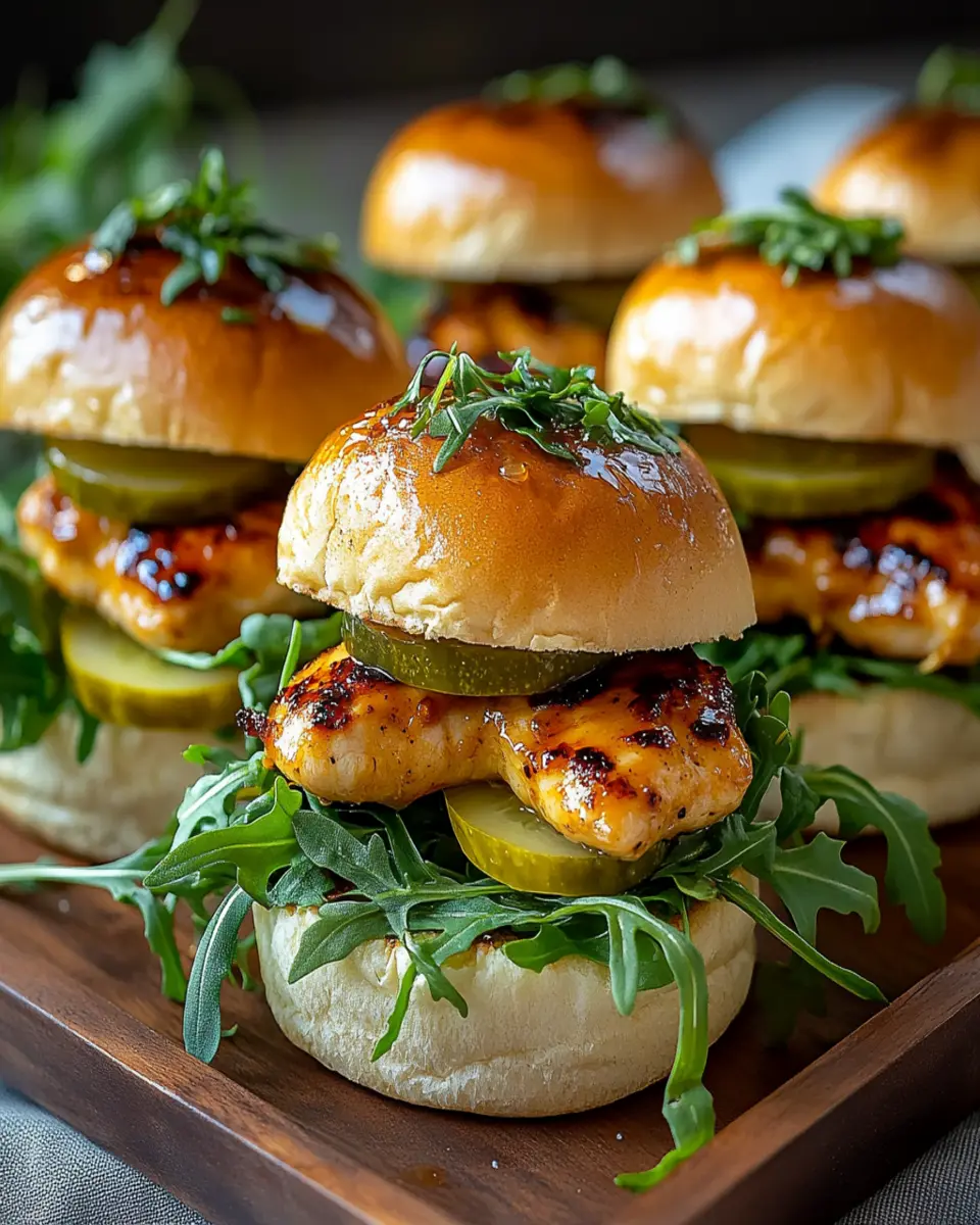 Honey Mustard Chicken Sliders First Image First Image