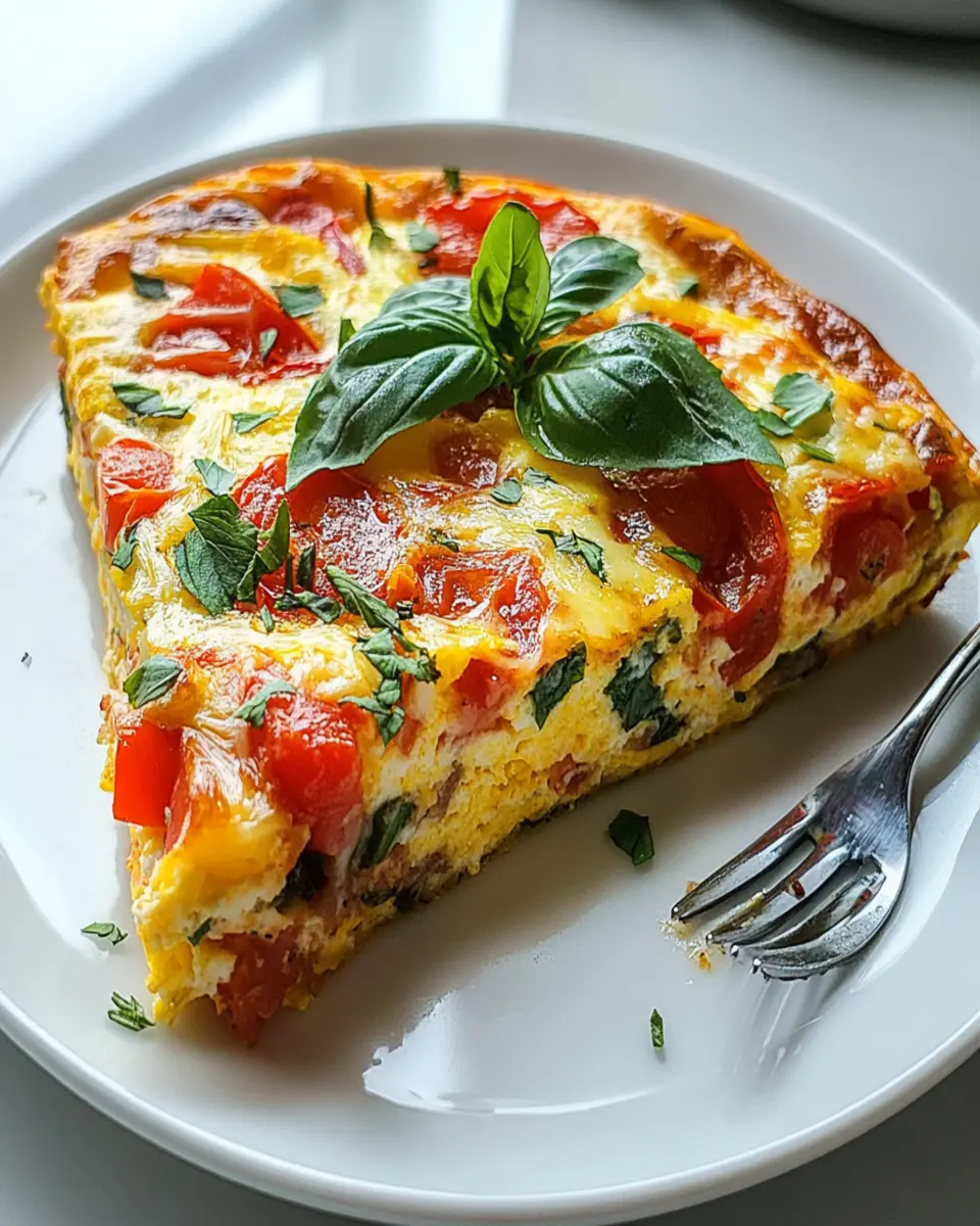 Delicious Pizza Frittata Recipe: A Savory Twist on Breakfast! First Image First Image