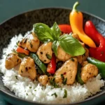Thai Basil Chicken (Pad Krapow Gai) Recipe First Image First Image