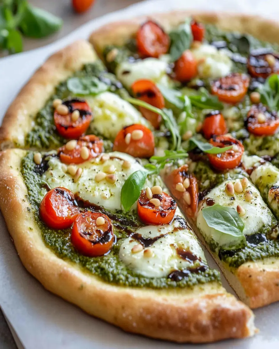 Pesto Pizza First Image First Image