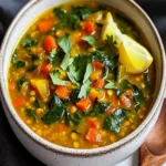 Turmeric Lentil Vegetable Soup Recipe First Image First Image