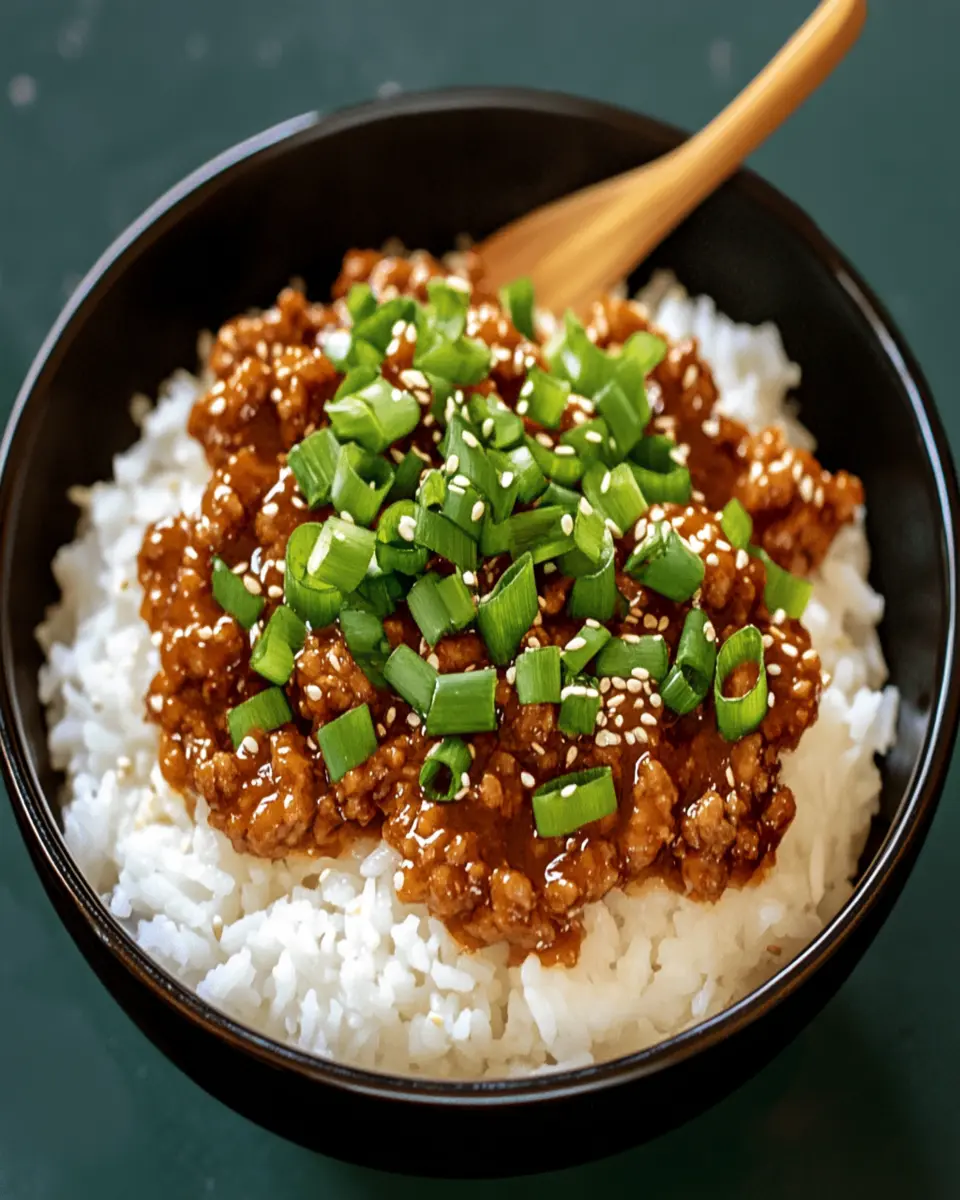 Korean-Style Ground Turkey Recipe First Image First Image