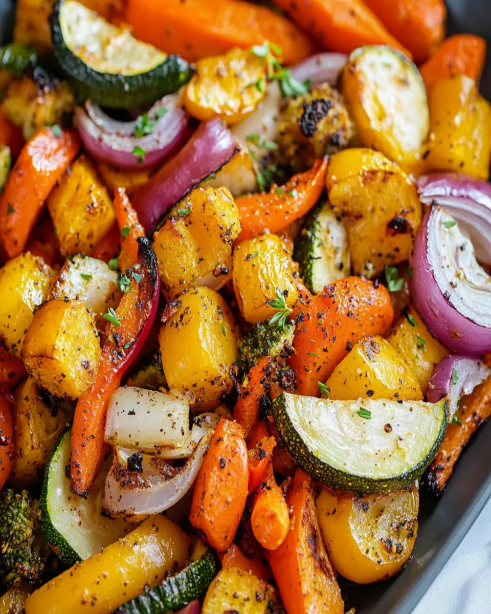 The Best Roasted Vegetables Recipe First Image First Image