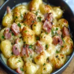 Ham and Cheese Gnocchi Skillet First Image First Image