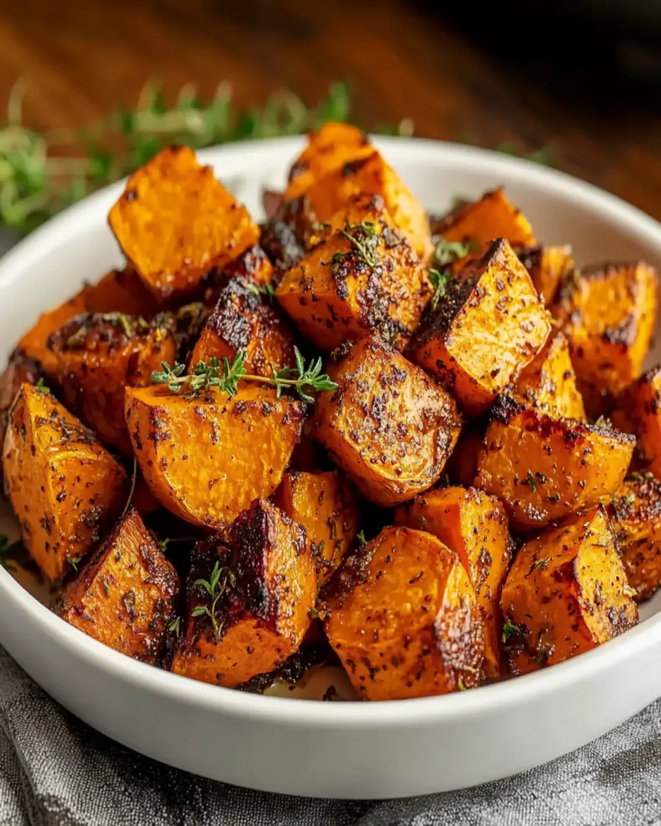 Roasted Sweet Potatoes First Image First Image
