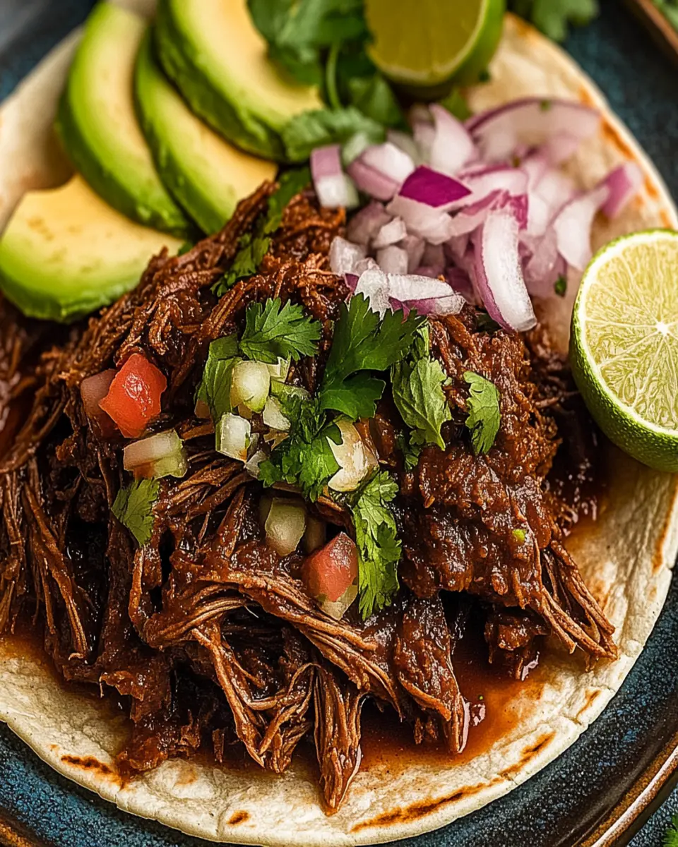 Ultimate Pulled Mexican Beef Barbacoa Recipe to Savor First Image First Image