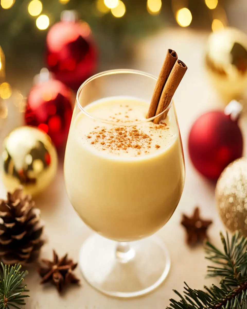 Dairy Free Eggnog First Image First Image