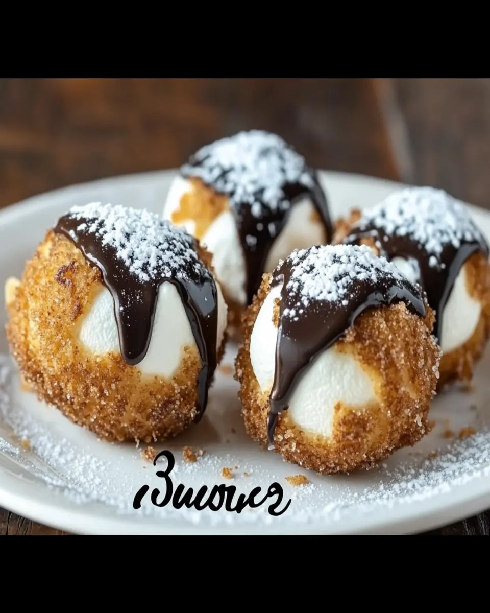 Irresistibly Crispy Fried S’mores Bombs for Dessert Lovers First Image First Image