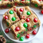 Christmas M&M Cookie Bars First Image First Image
