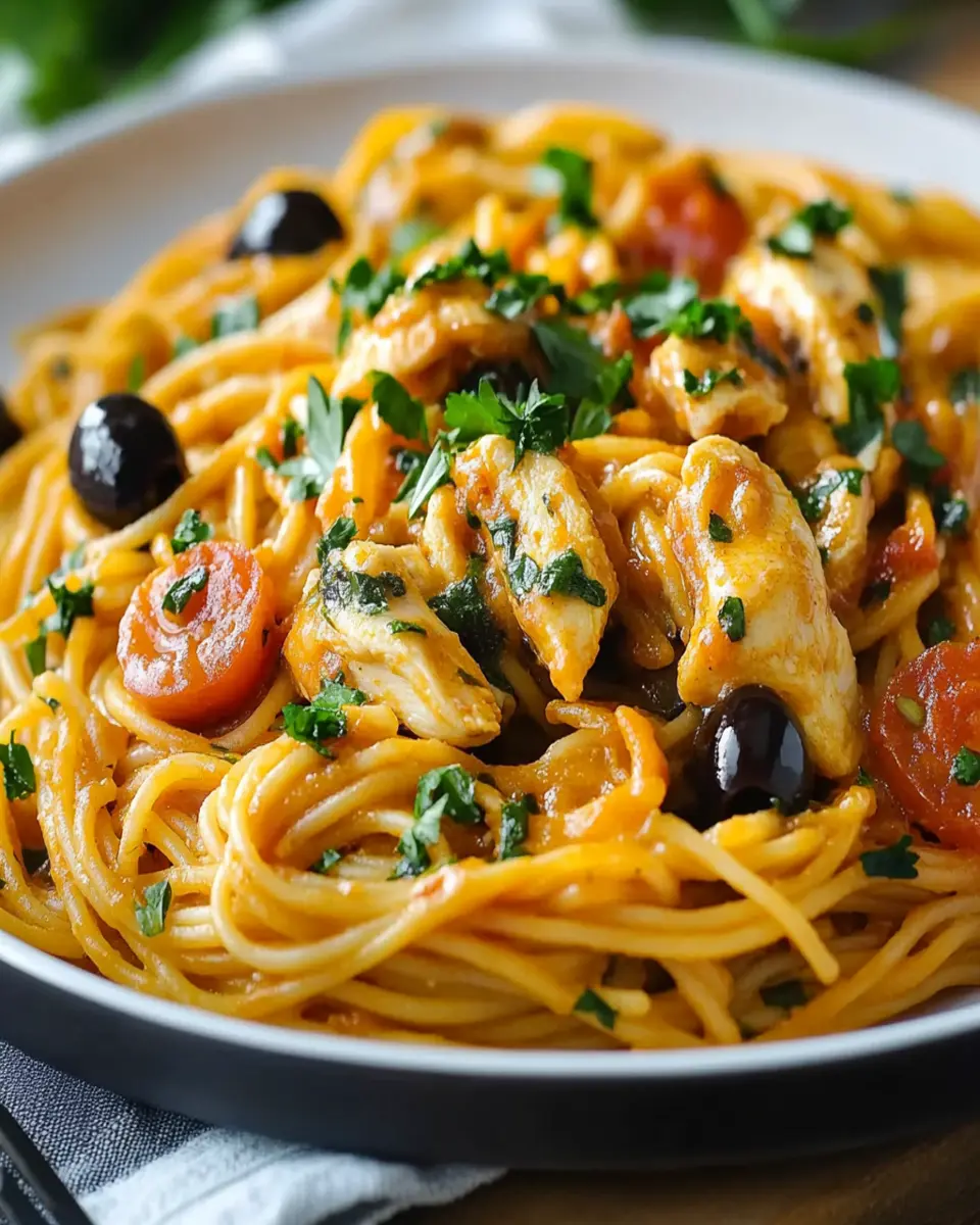 Monterey Chicken Spaghetti First Image First Image