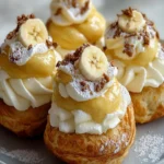 Irresistible Banana Cream Puffs Recipe with 3 Secret Tips First Image First Image