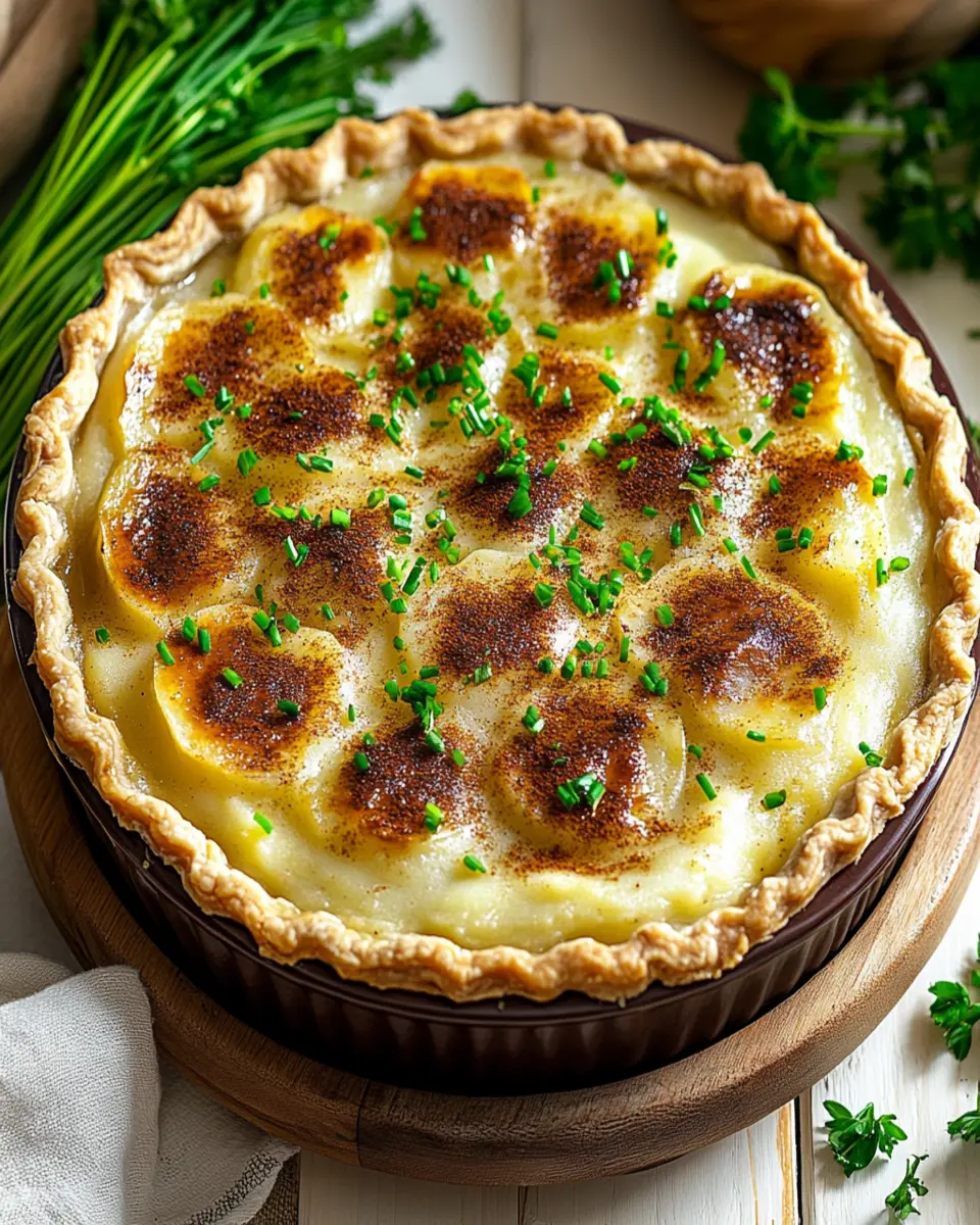 Comforting Irish Potato Pie Recipe - Savory Delight Awaits First Image First Image
