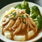 Crockpot Chicken and Creamy Gravy Recipe First Image First Image