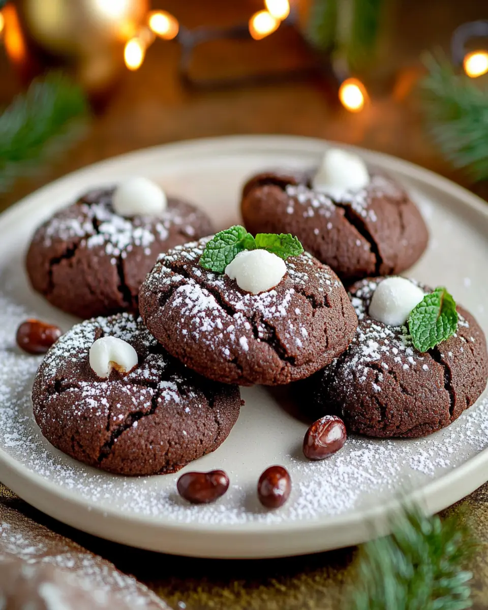 Hot Cocoa Cookies First Image First Image
