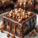 Chocolate Caramel Crunch Brownies: Your New Favorite Treat! First Image First Image