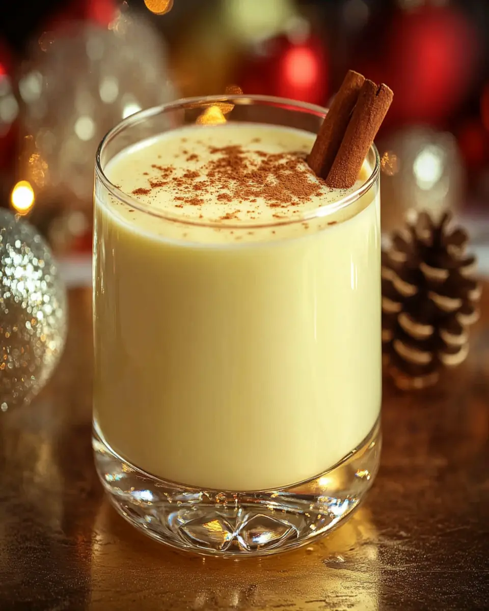 Homemade Eggnog First Image First Image