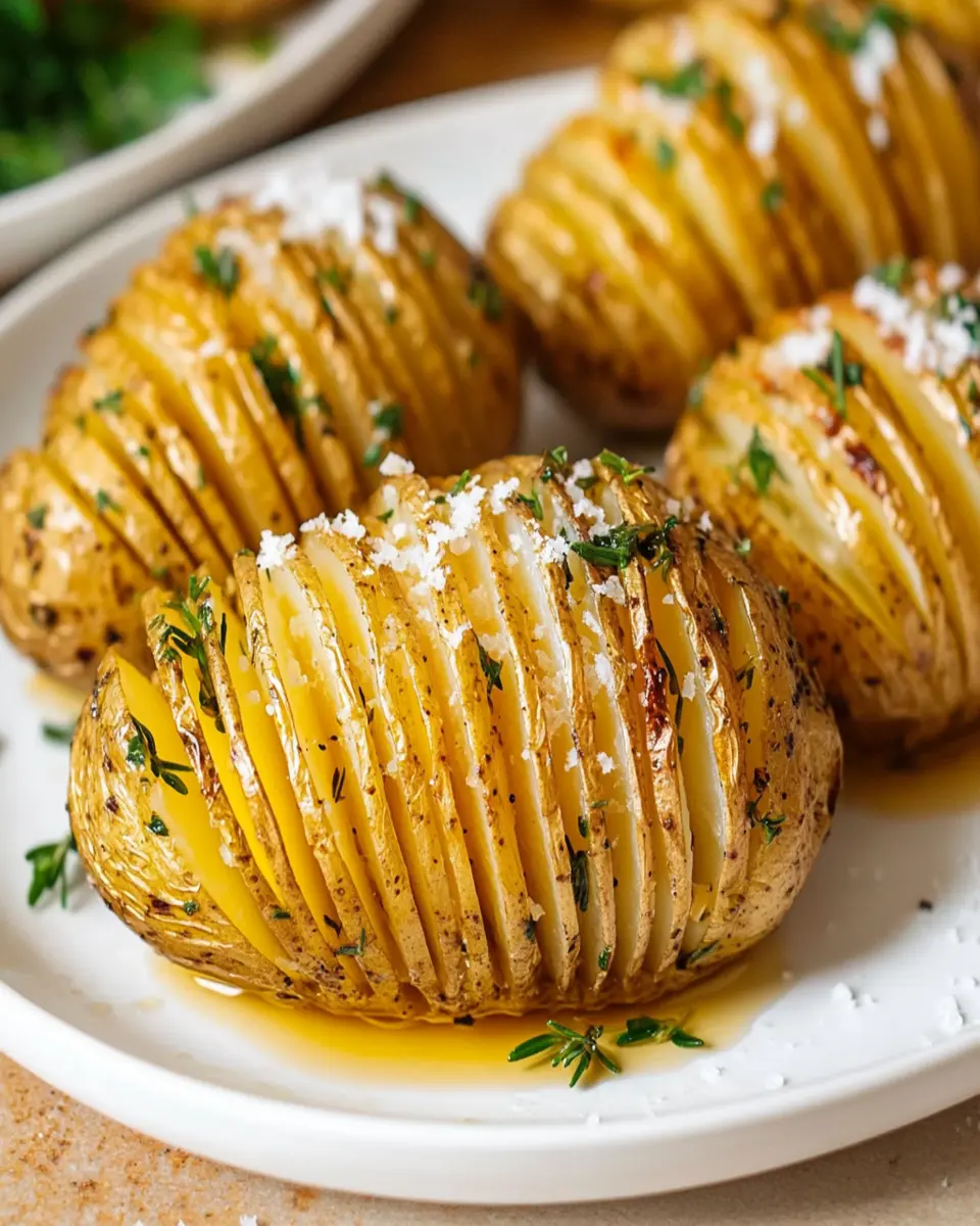 Crispy Hasselback Potatoes First Image First Image