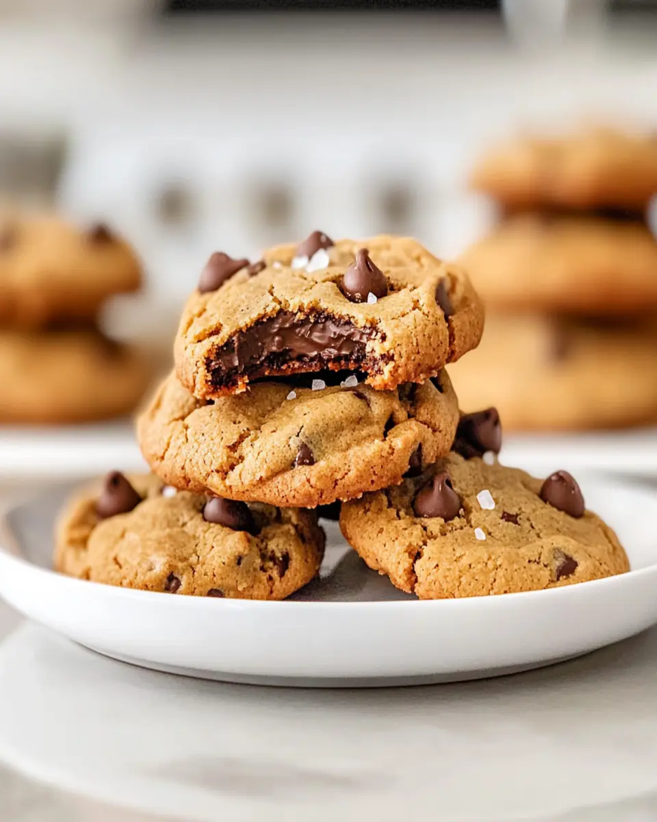 Peanut Butter Chocolate Chip Cookies Recipe First Image First Image