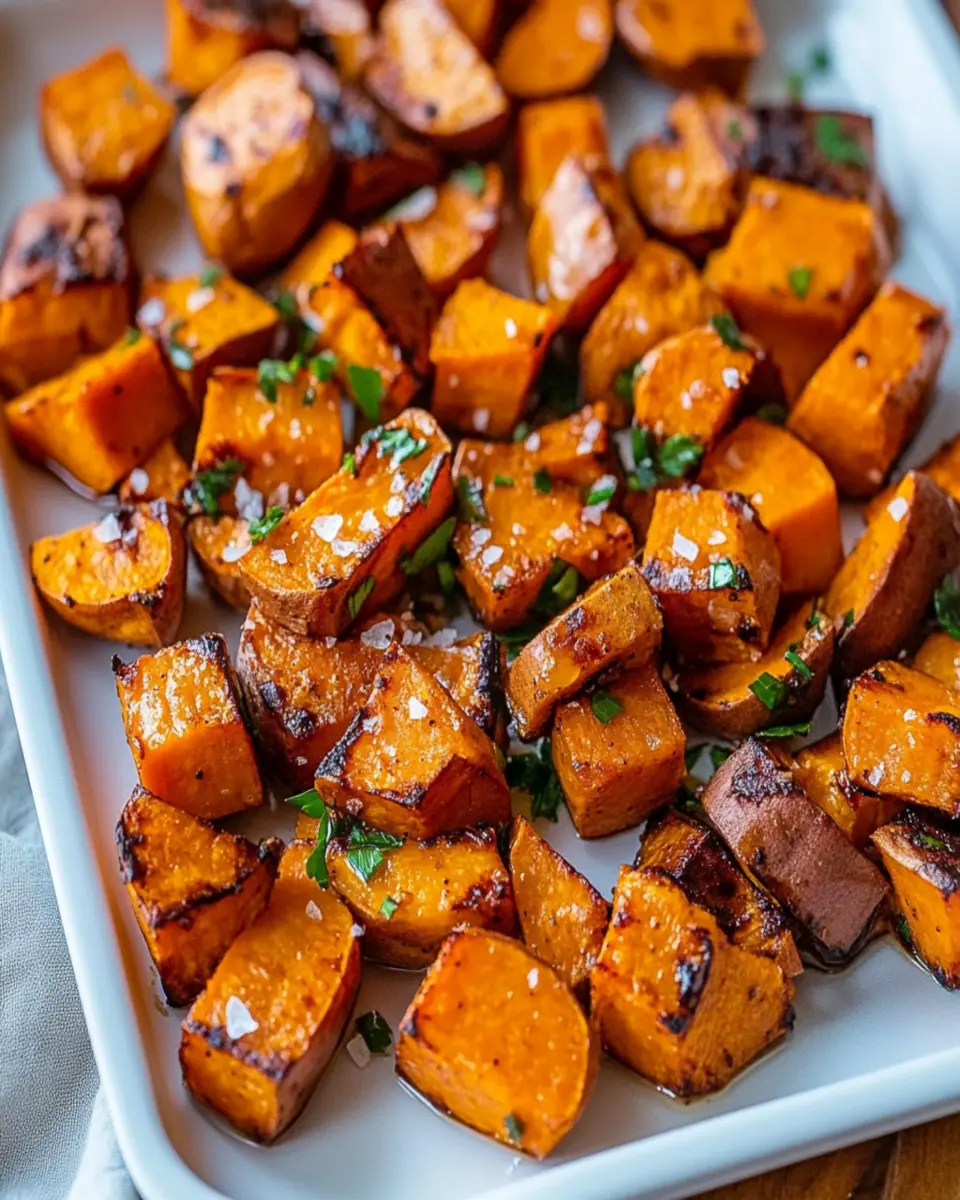 Roasted Sweet Potatoes First Image First Image