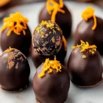 Indulge in Healthy Dark Chocolate Orange Truffles Recipe First Image First Image