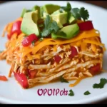 Low Carb Chicken Taco Casserole First Image First Image