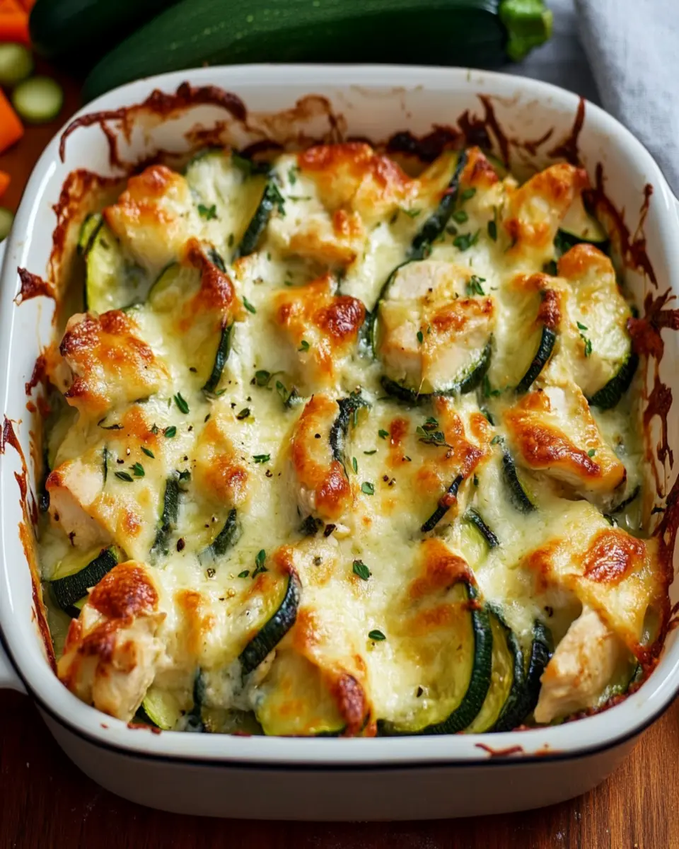 Chicken Zucchini Casserole First Image First Image