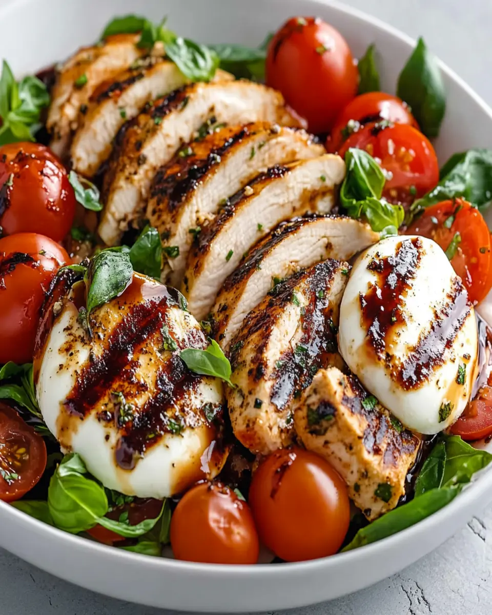 Chicken Caprese Salad First Image First Image