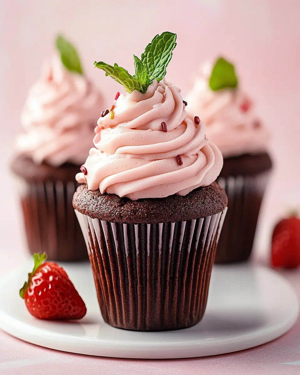 Vegan Chocolate Cupcakes First Image First Image