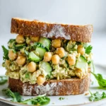 Easy Chickpea Salad Sandwich First Image First Image