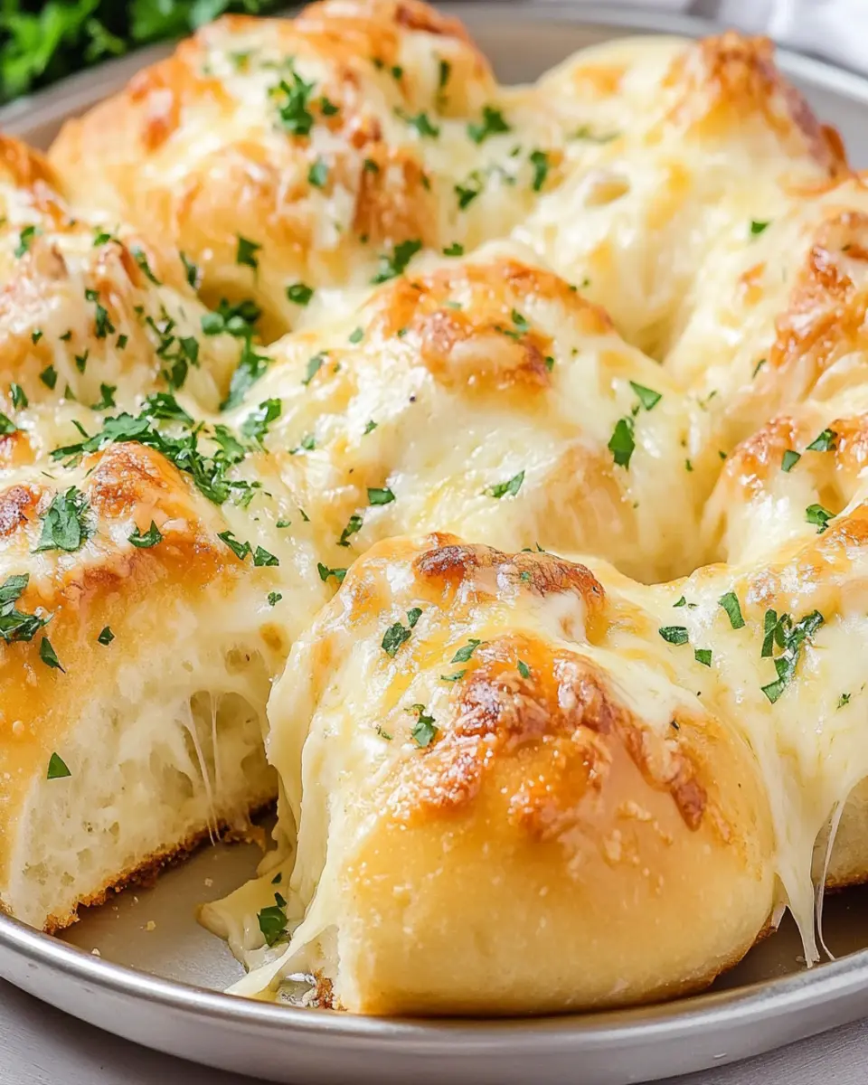 Cheesy Hawaiian Roll Garlic Bread First Image First Image