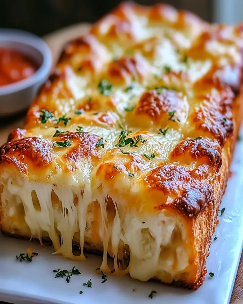 Irresistibly Cheesy Bread: Easy Quick Homemade Delight First Image First Image