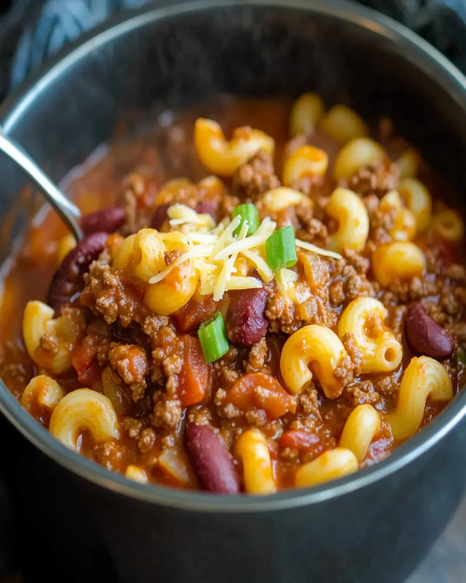 Instant Pot Chili Mac First Image First Image