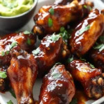 Ultimate Super Bowl Sticky BBQ Chicken Wings Recipe First Image First Image