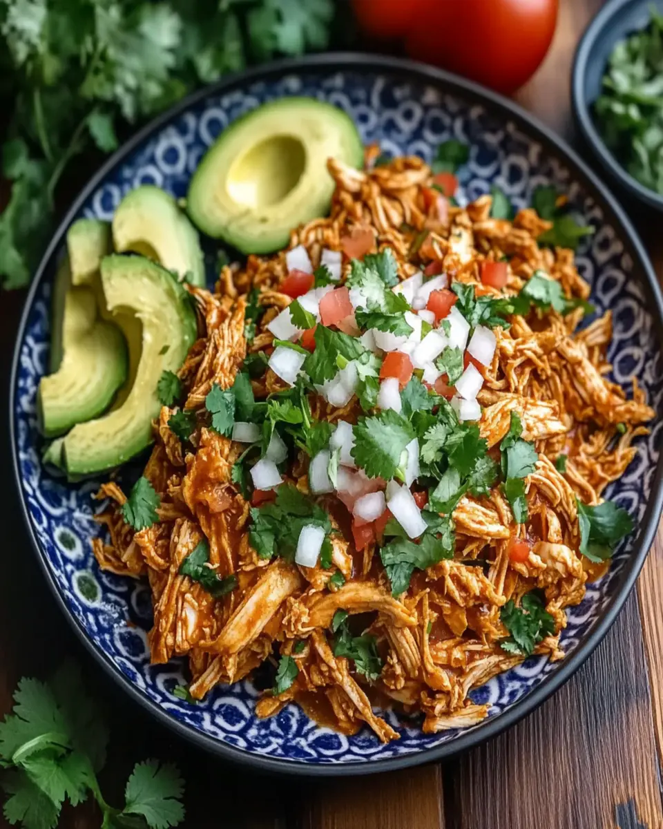 Mexican Pulled Chicken First Image First Image