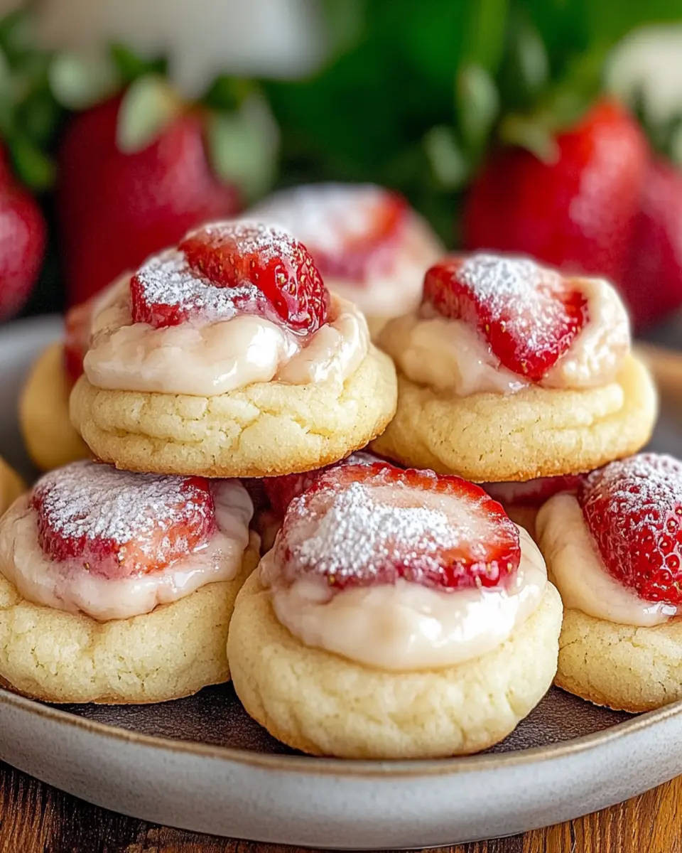 Irresistible Strawberry Cheesecake Cookies Recipe to Try First Image First Image