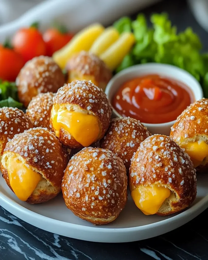 Irresistible Cheeseburger Pretzel Bites Ready in 30 Minutes First Image First Image