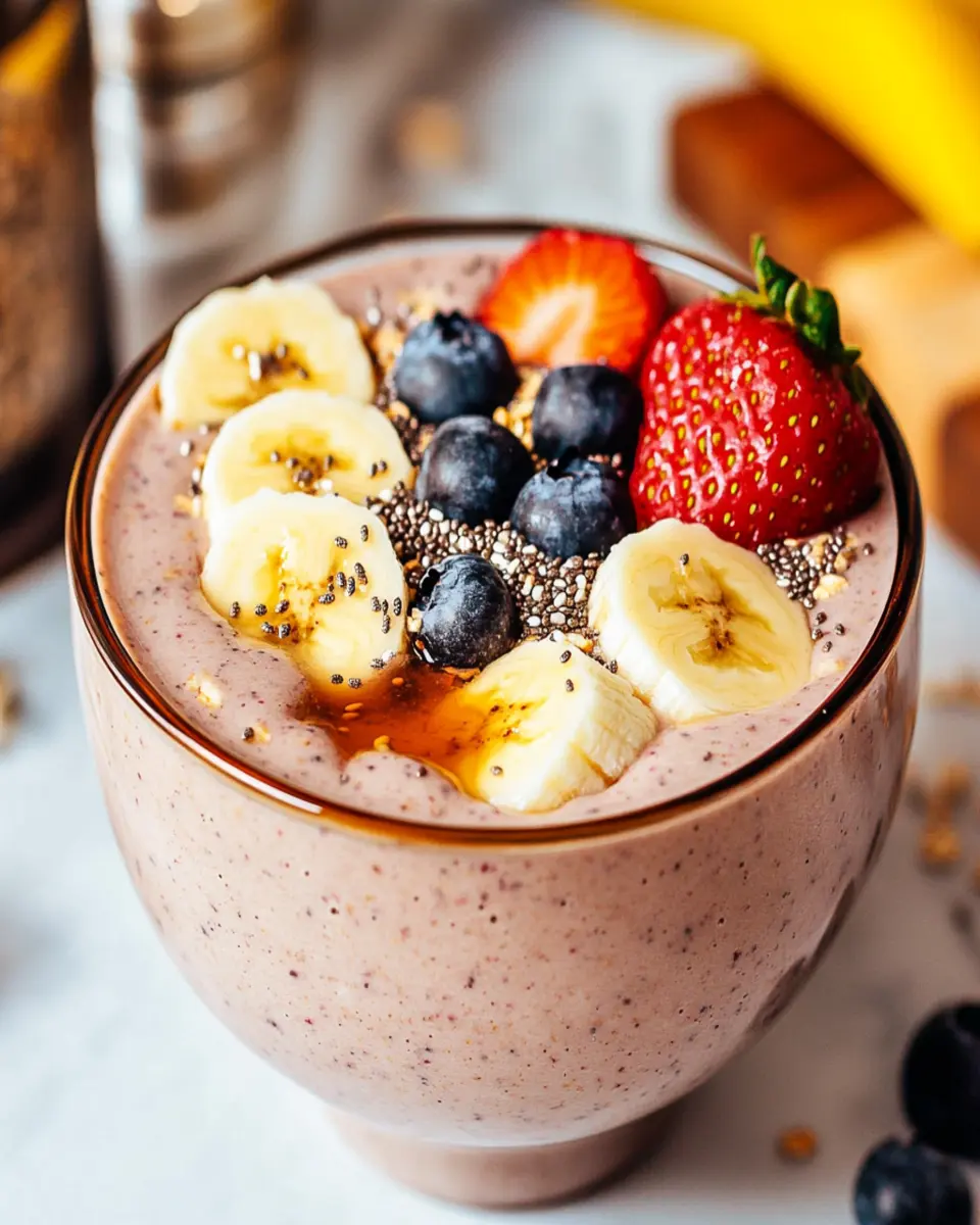 Oatmeal Smoothie First Image First Image