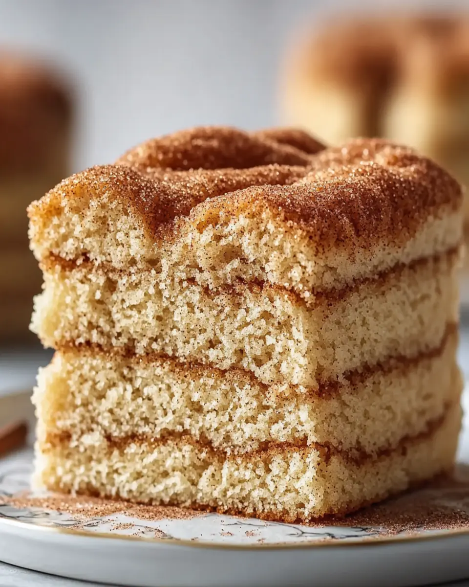 Snickerdoodle Cake First Image First Image