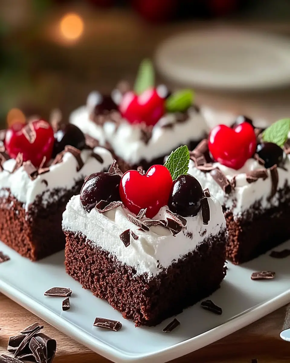Indulge in Irresistible Black Forest Cake Hearts Recipe First Image First Image