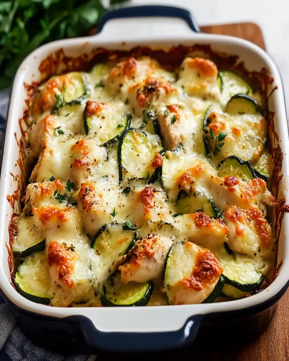 Chicken Zucchini Casserole First Image First Image