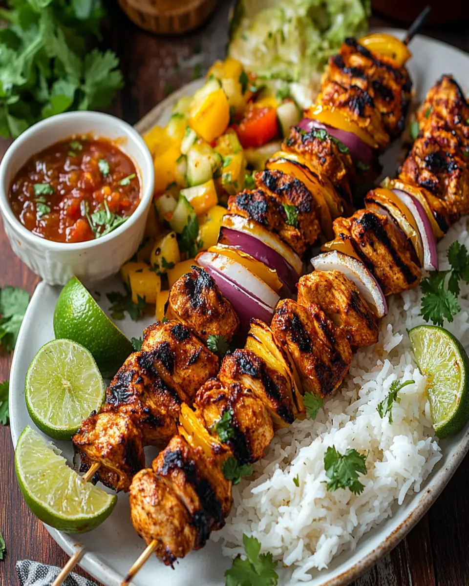 Chicken Al Pastor Kebab First Image First Image