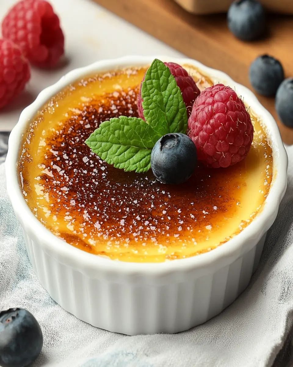Best Creme Brûlée Recipe First Image First Image