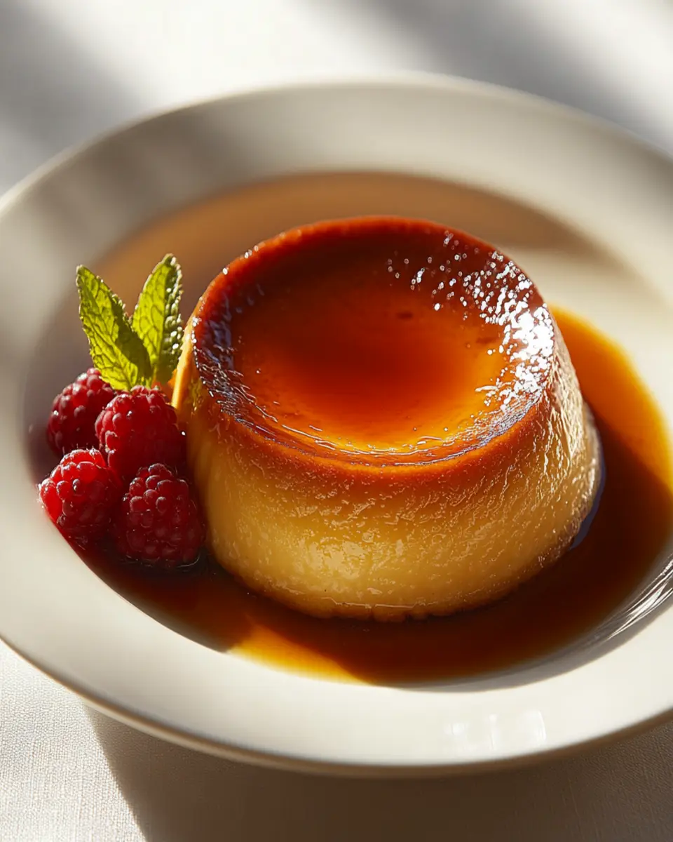 Spanish Flan First Image First Image