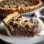 Chocolate Chip Cookie Pie Recipe – Gooey, Chewy & Easy Dessert First Image First Image