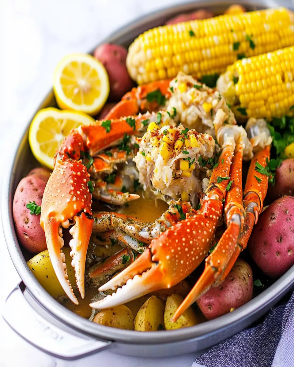 Instant Pot Crab Legs (Crab Boil) First Image First Image