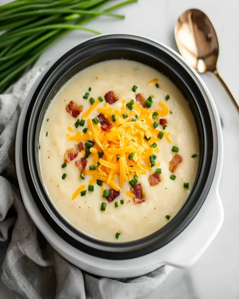 Instant Pot Loaded Potato Soup First Image First Image