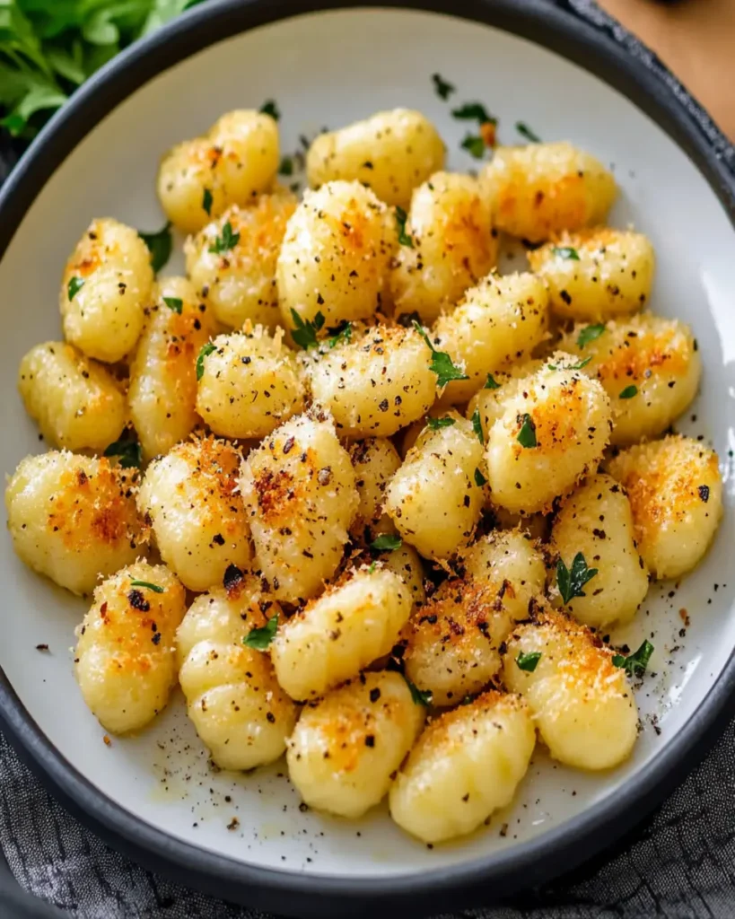 Cacio e Pepe Air Fryer Gnocchi First Image First Image