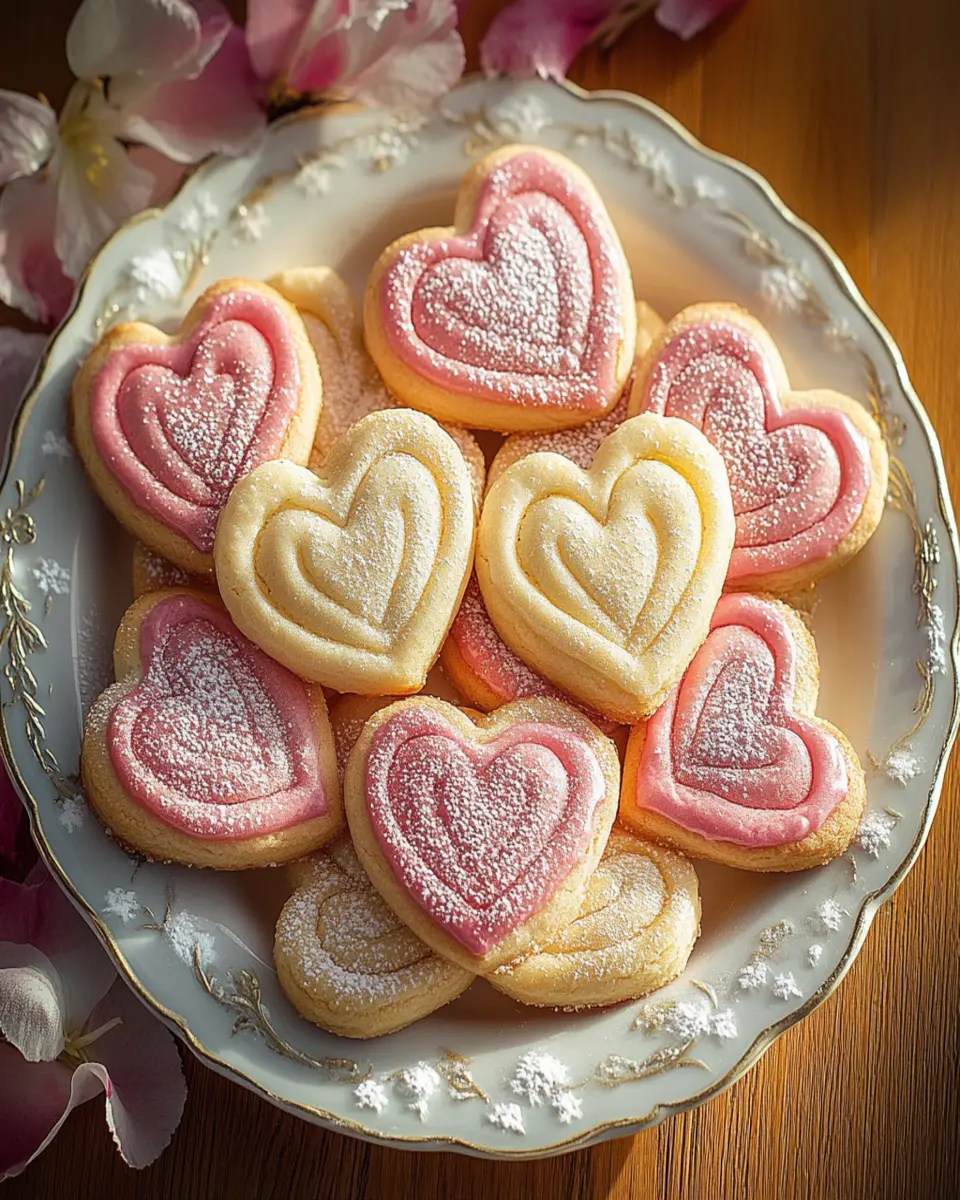 Irresistible Heart Shaped Butter Cookies Recipe to Delight First Image First Image
