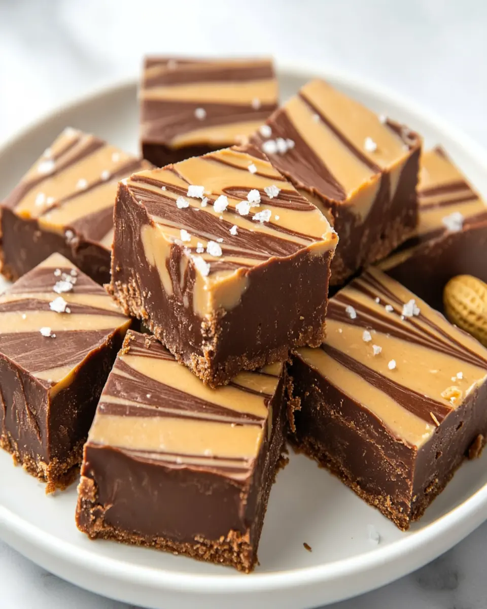 Chocolate Peanut Butter Fudge First Image First Image