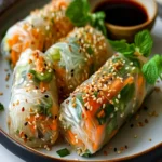 Air Fryer Rice Paper Noodle Rolls First Image First Image